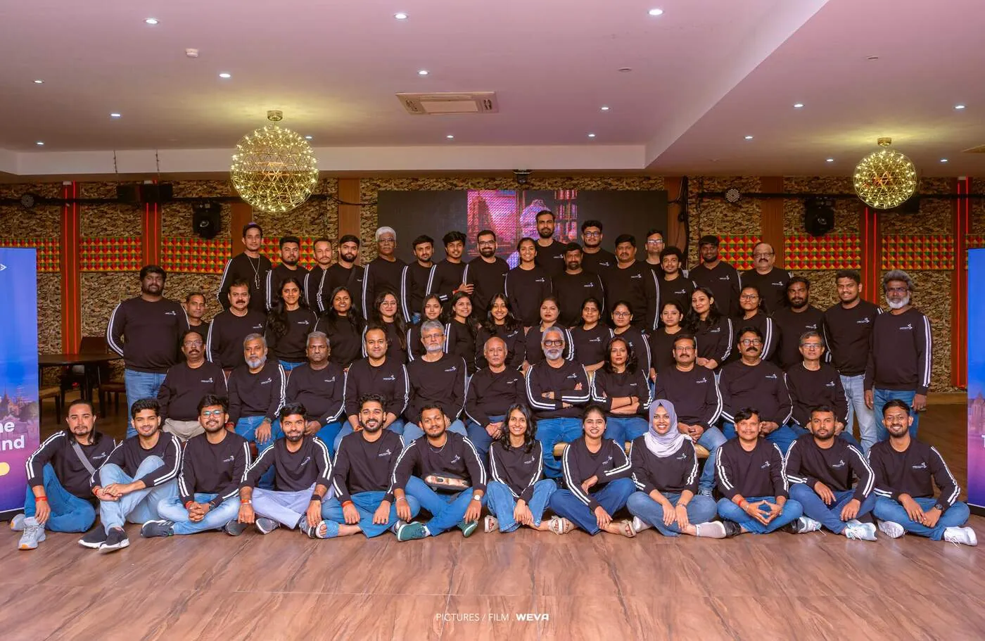 The whole firm together in Thailand